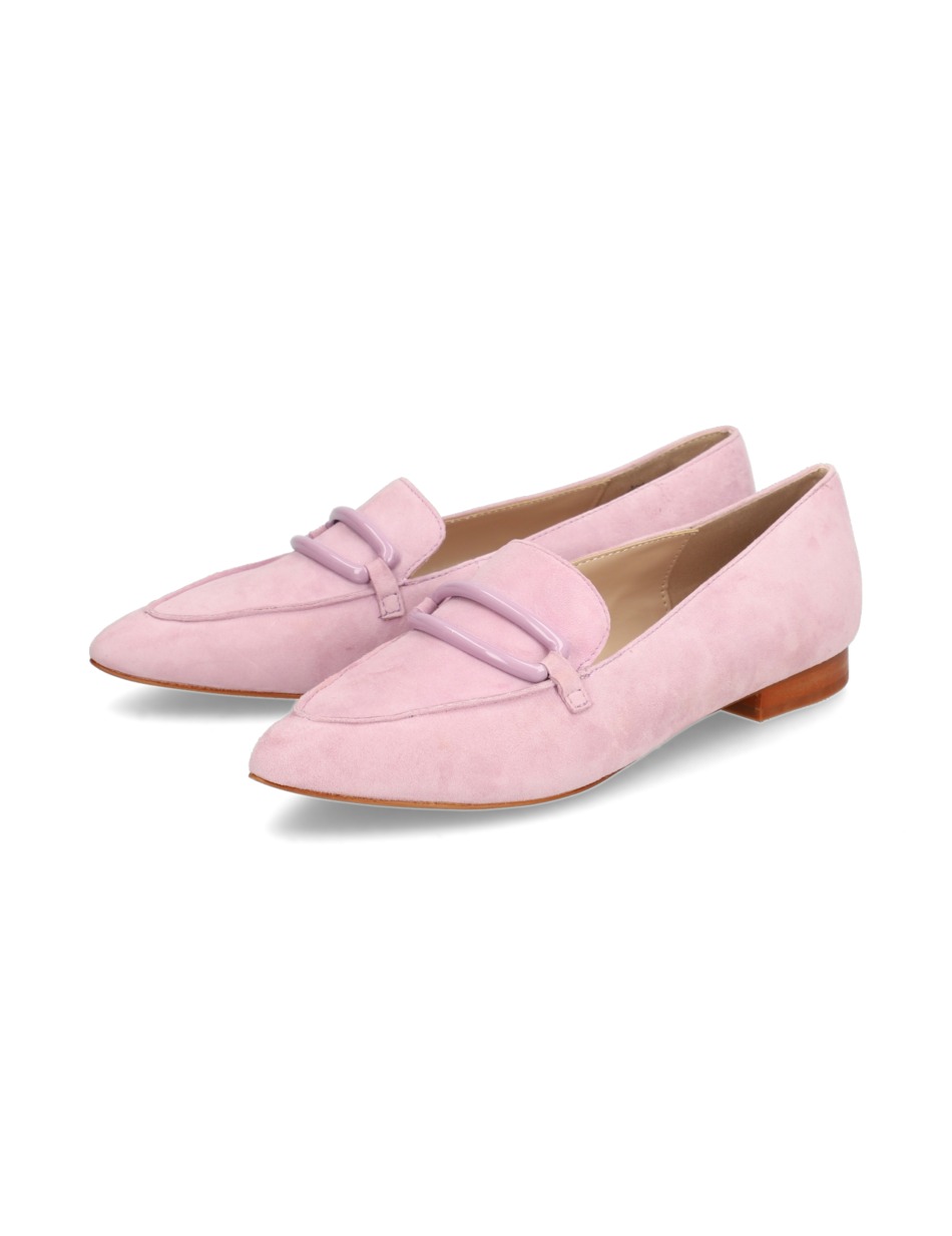 Veloursleder Slipper klassisch