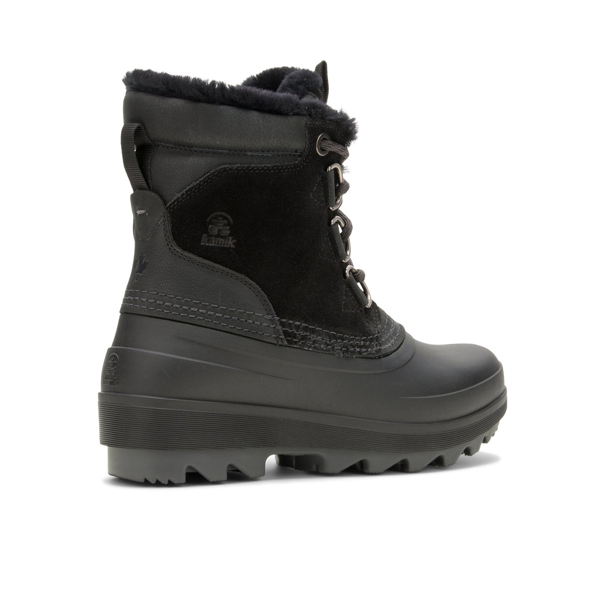 KAMIK-Lauren_lo-Bottes d'hiver - Semelle tracteur - Noir