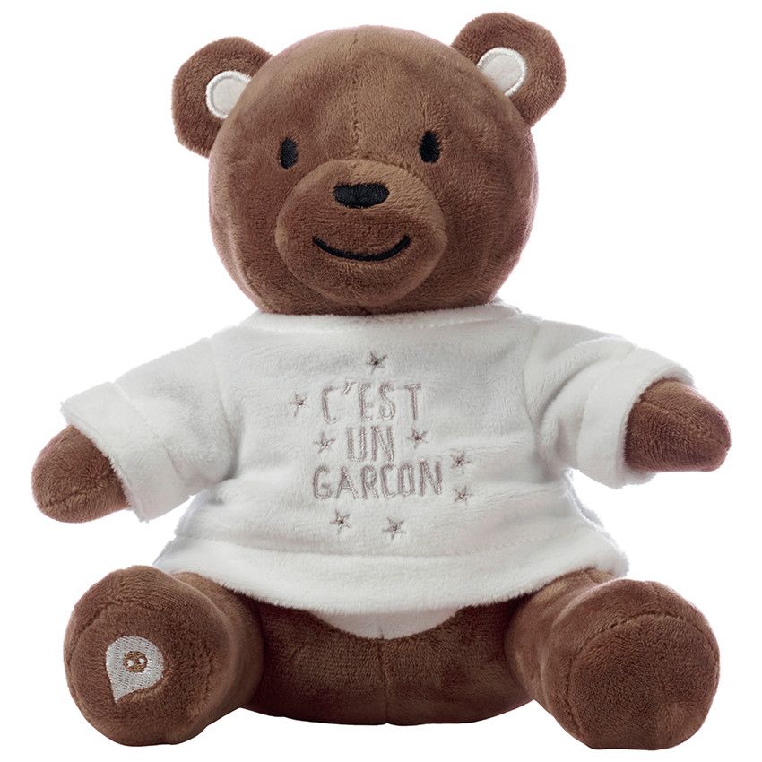 Habillage pour peluche annonce de naissance 