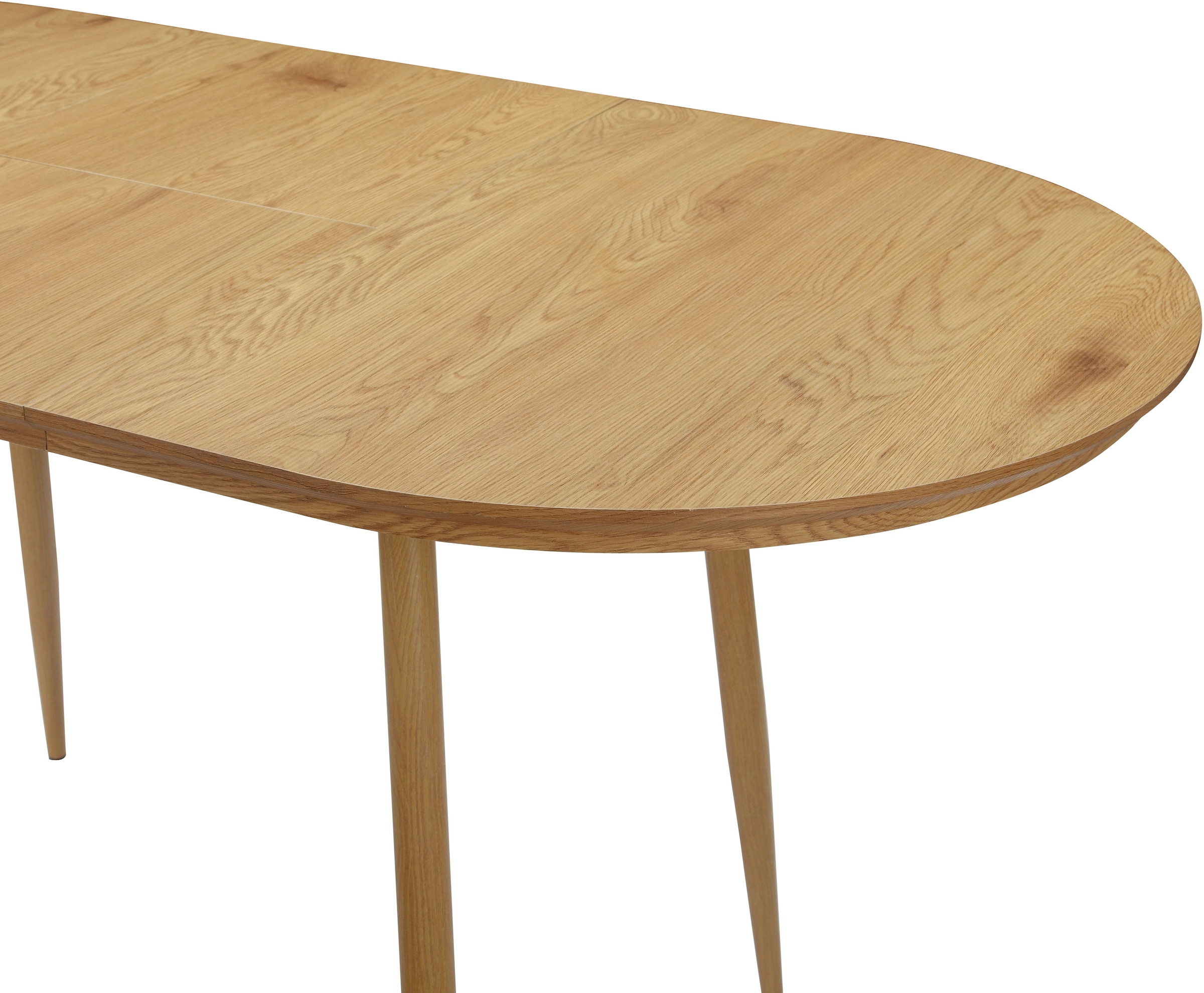 Home affaire Esstisch »Belleville« mit Anstecksplatte, ausziehbar 120-160 cm, Höhe 77 cm