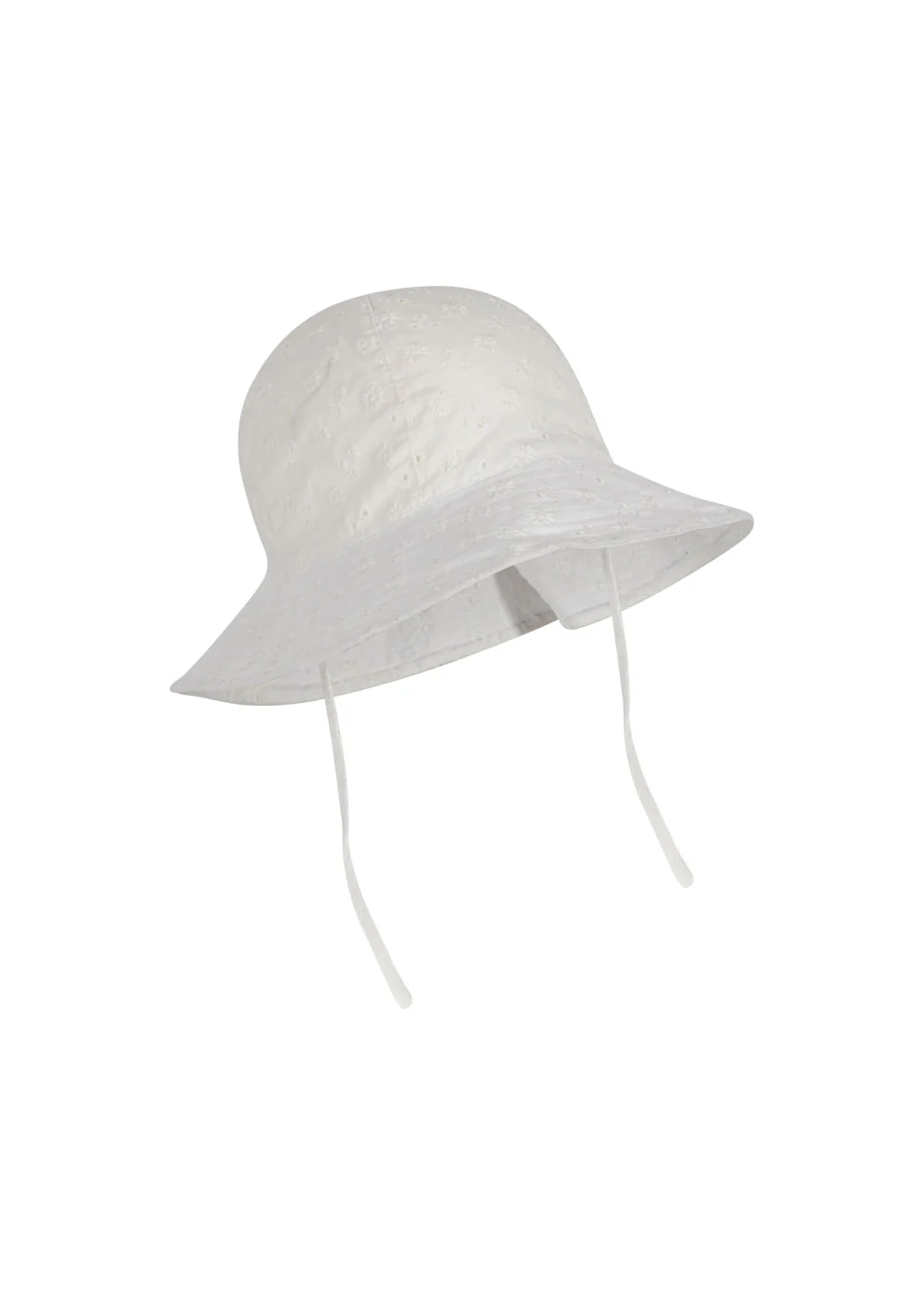 Lacey solhat - optic white - 3-6M