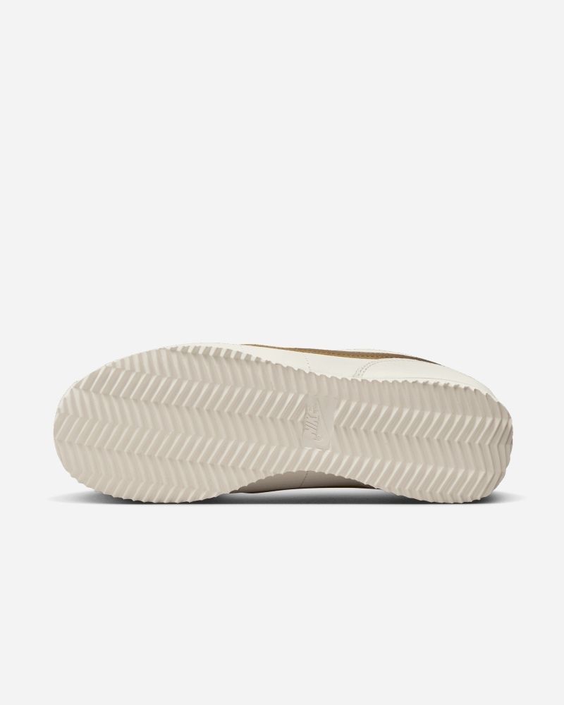 Chaussures Nike Cortez Blanc & Marron pour femme