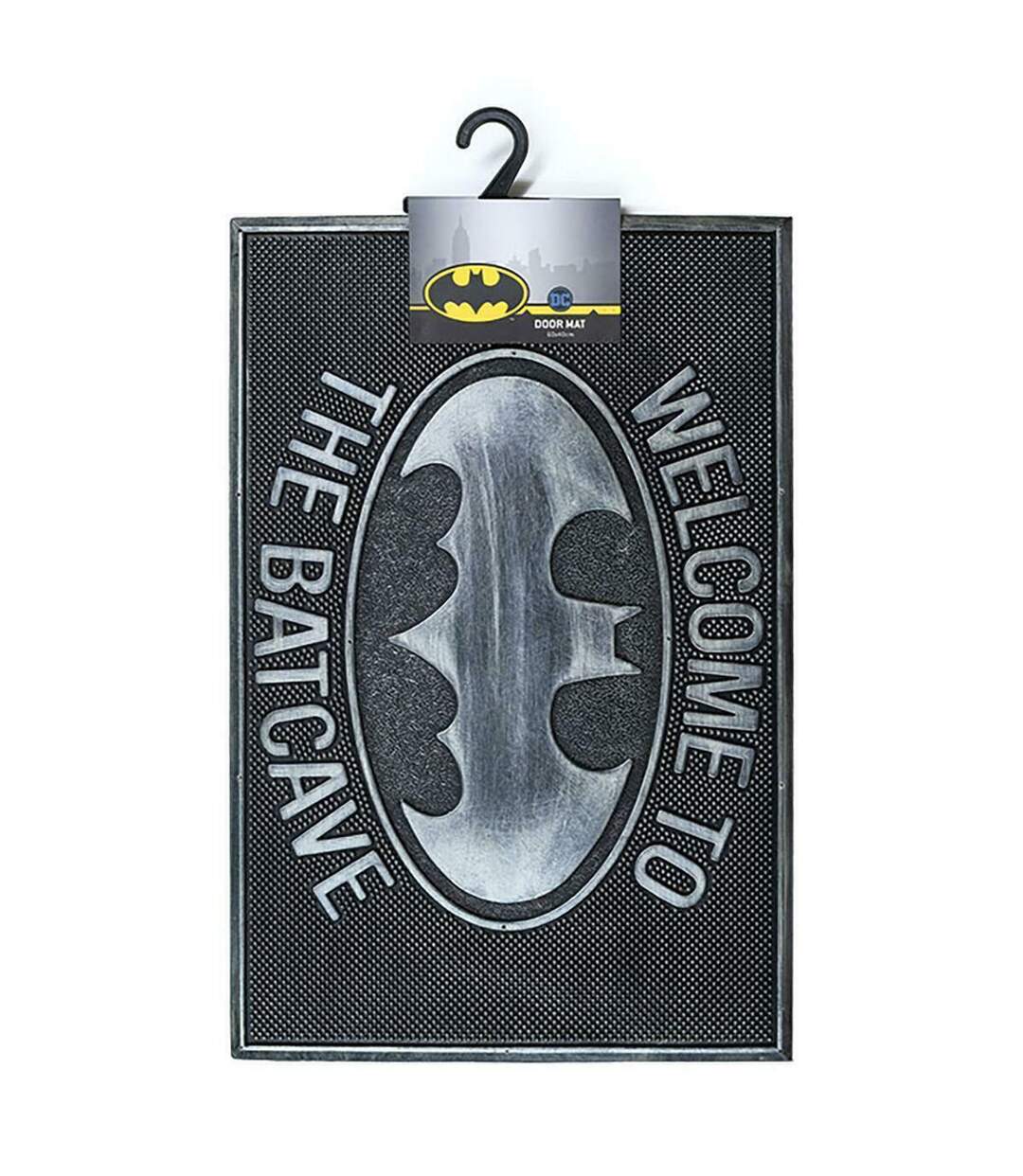 Batman - Paillasson WELCOME TO THE BATCAVE (Noir) (Taille unique) - UTPM1054
