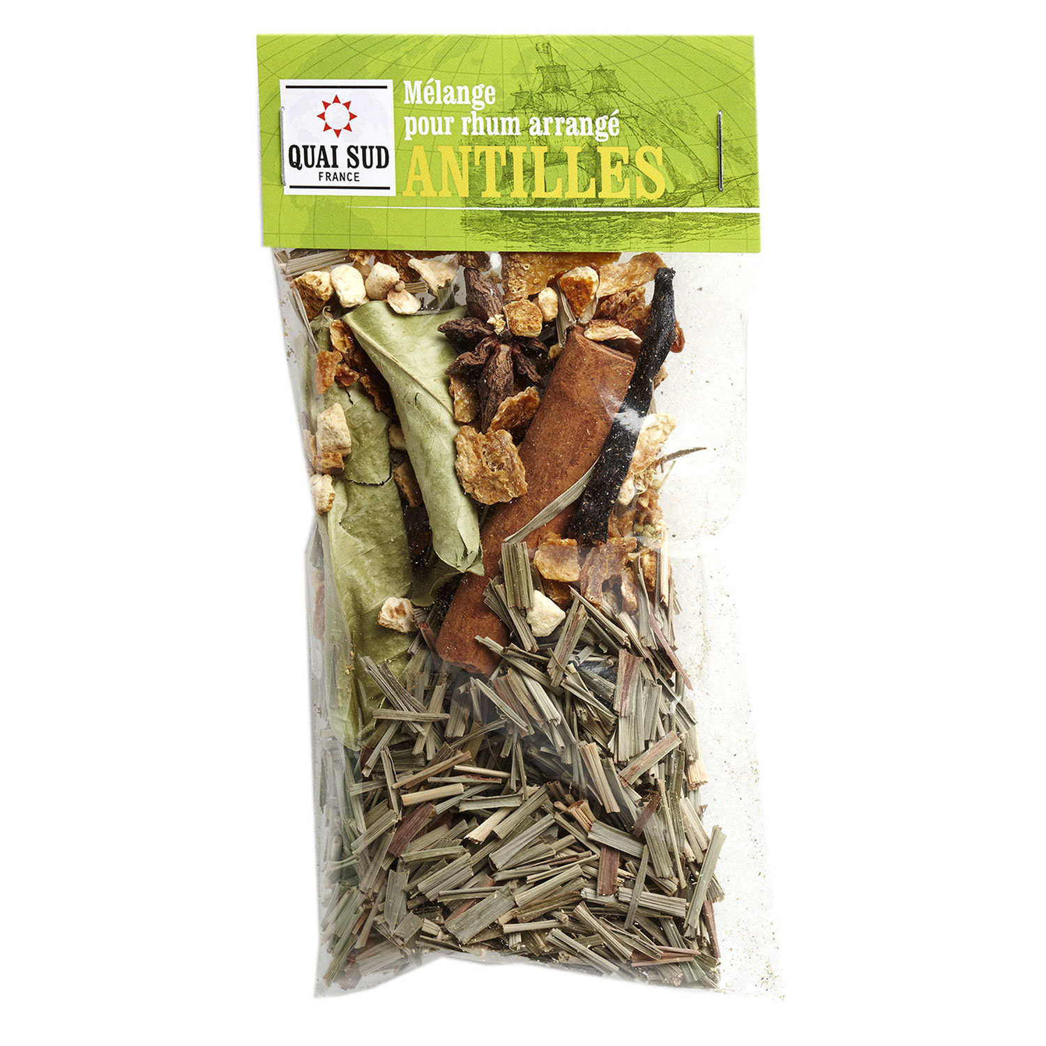 Mélange Antilles pour Rhum arrangé