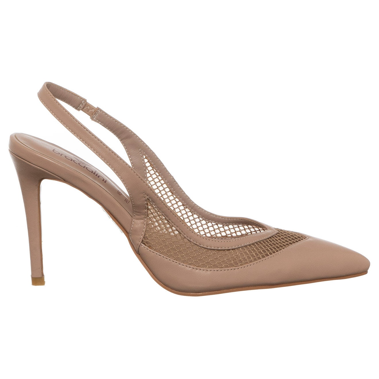 Tua By Braccialini Slingbacks Chloé marron - Talon 9 cm