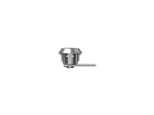 BASI HS 321 KA, Mailbox lock, Kromfarget, Galvanisert metall
