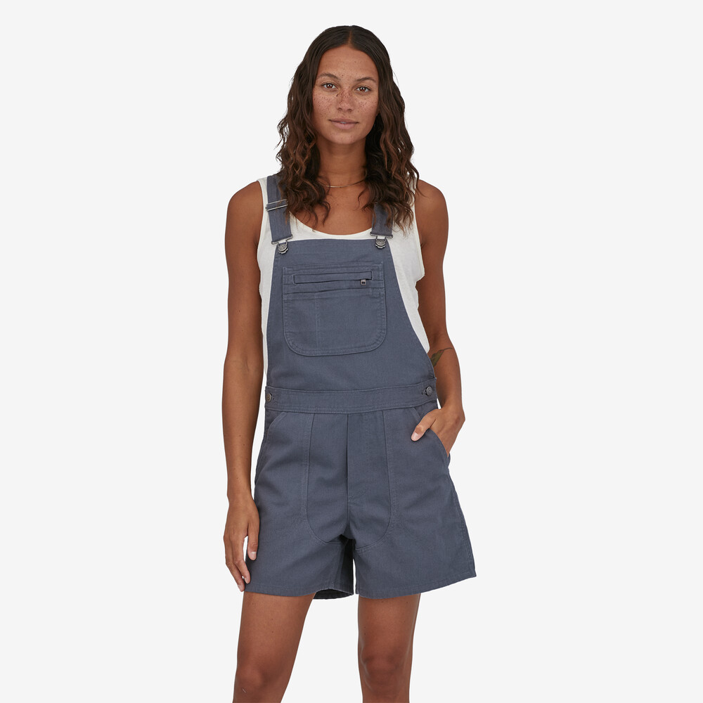 Damen-Latzhose mit Stehfunktion - 5 Zoll