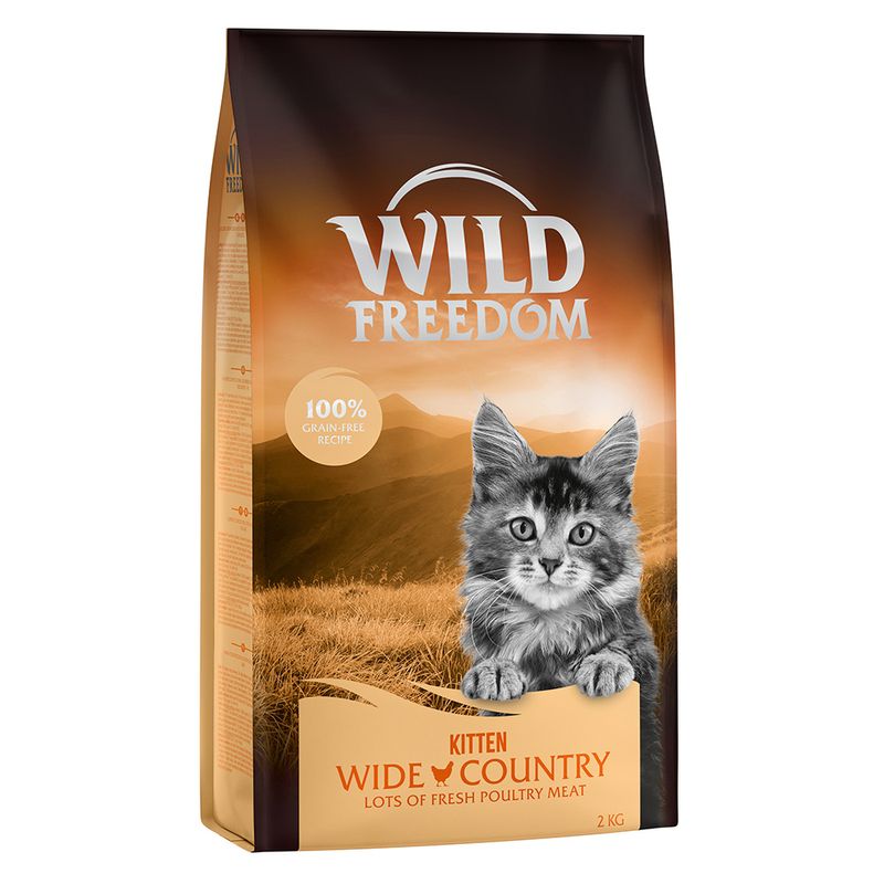 Wild Freedom Kitten Wide Country pour chaton, volaille