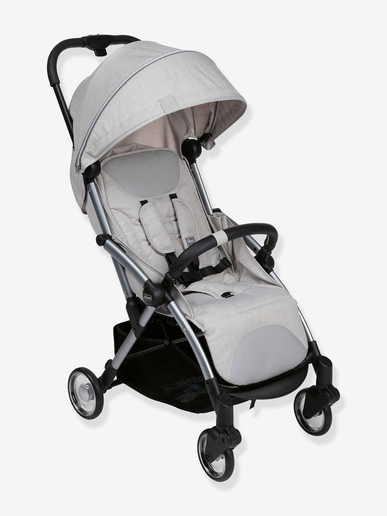 Carrinho de bebê CHICCO Goody Plus, cinza