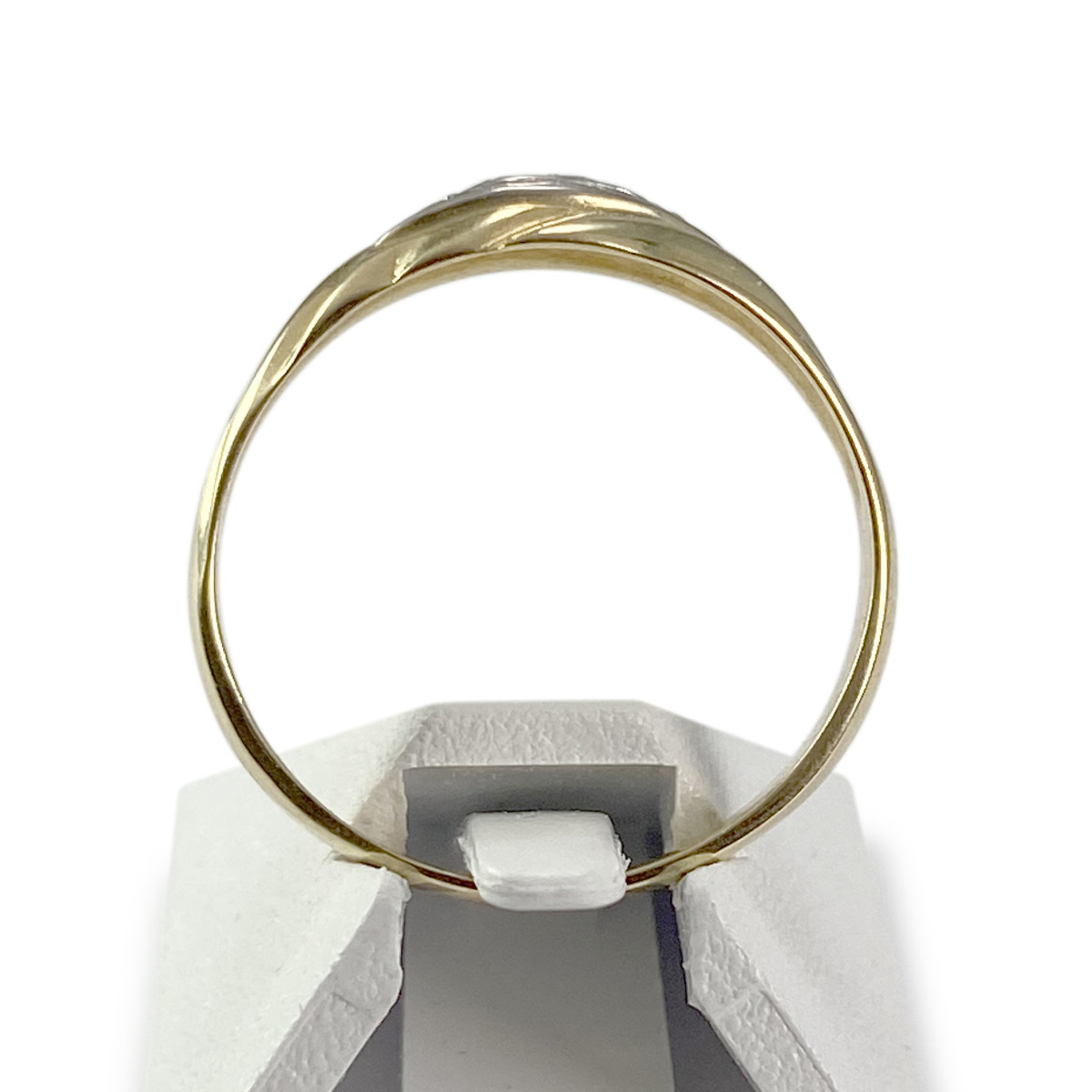 Bague d'occasion or 750 jaune diamants