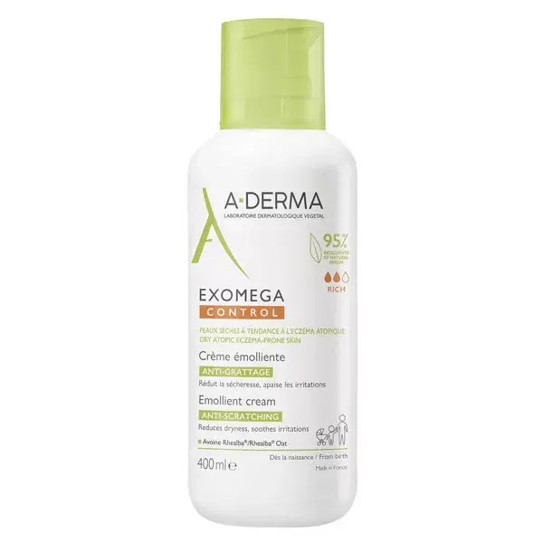 Creme Emoliente Anti-Arranhão A-Derma Exomega Control 400ml