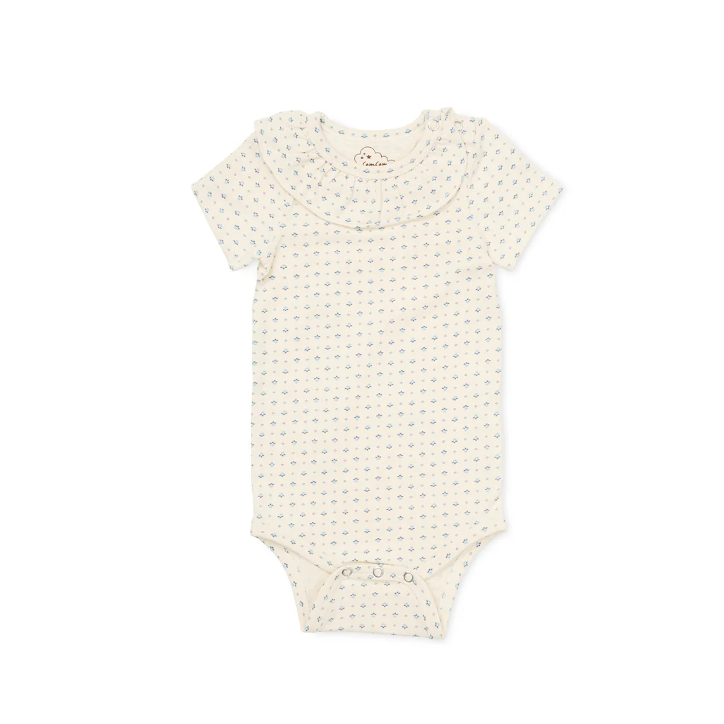 Kortærmet Body Olivia - GOTS - Capri