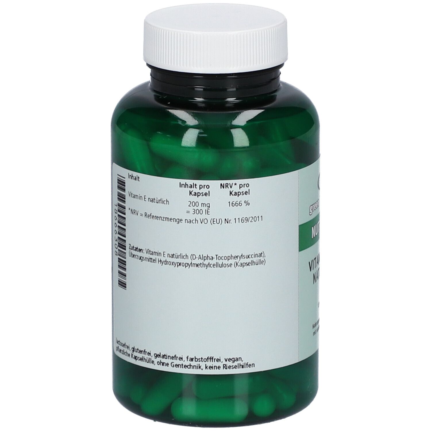 green line NUTRITHEKE Vitamin E 300 natürlich