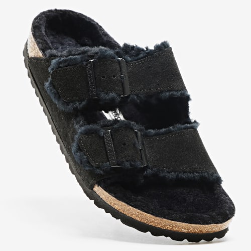 Sandales Arizona Shearling Black