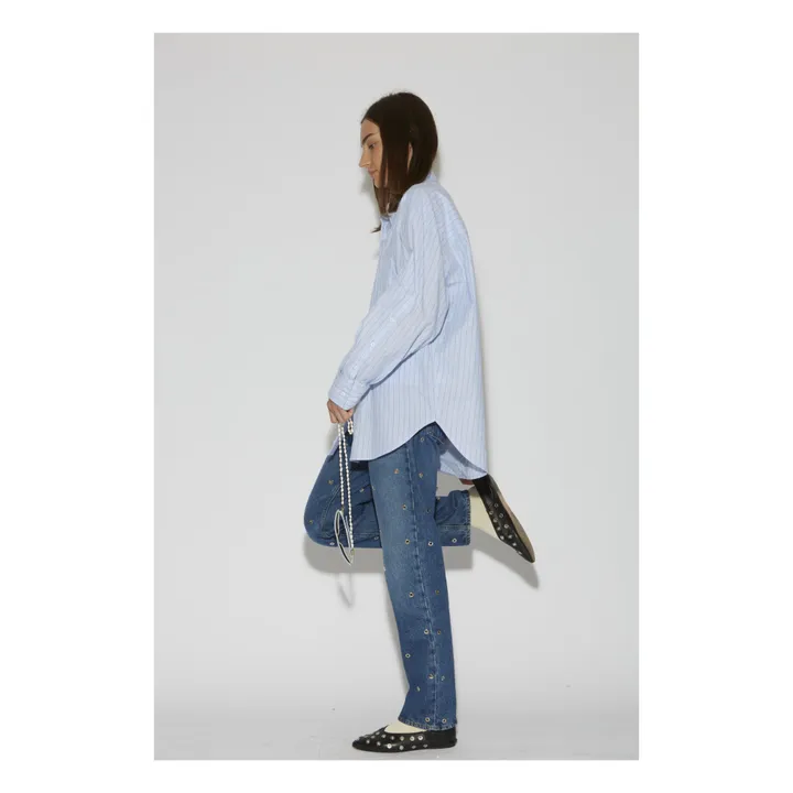 Roseanna Chemise Angèle Dylan Rayures | Bleu ciel