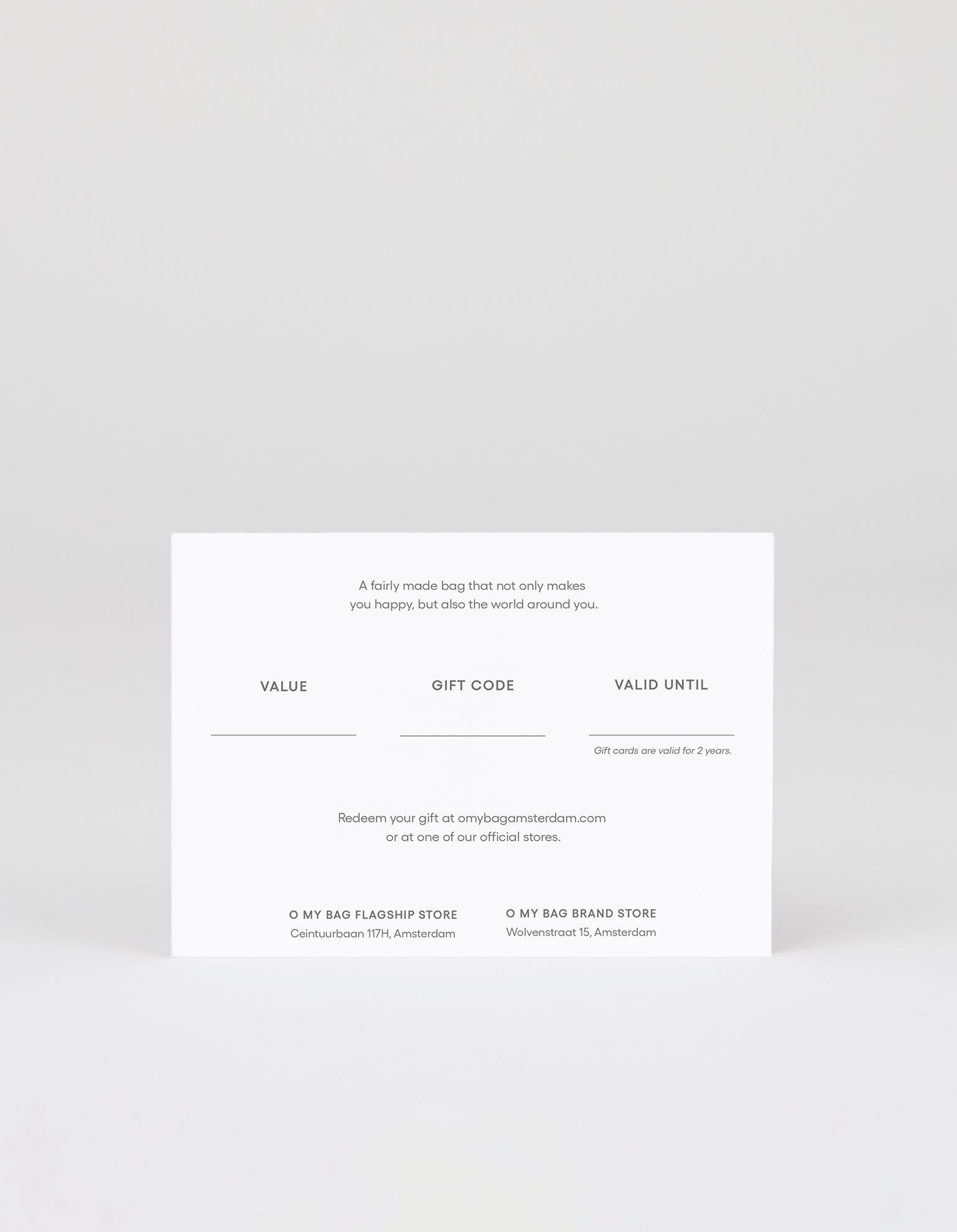 Digital Gift Card