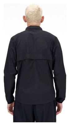 Veste coupe-vent New Balance Athletics Packable Noir Homme