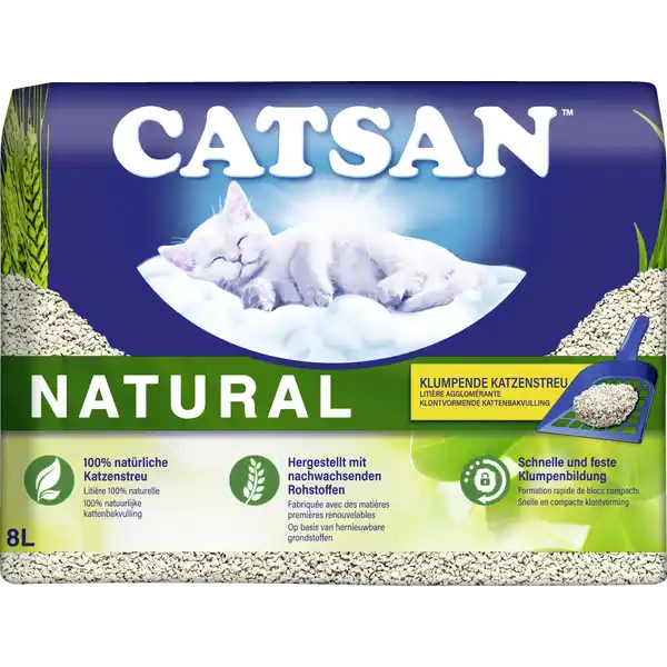 Natural Klumpende Katzenstreu