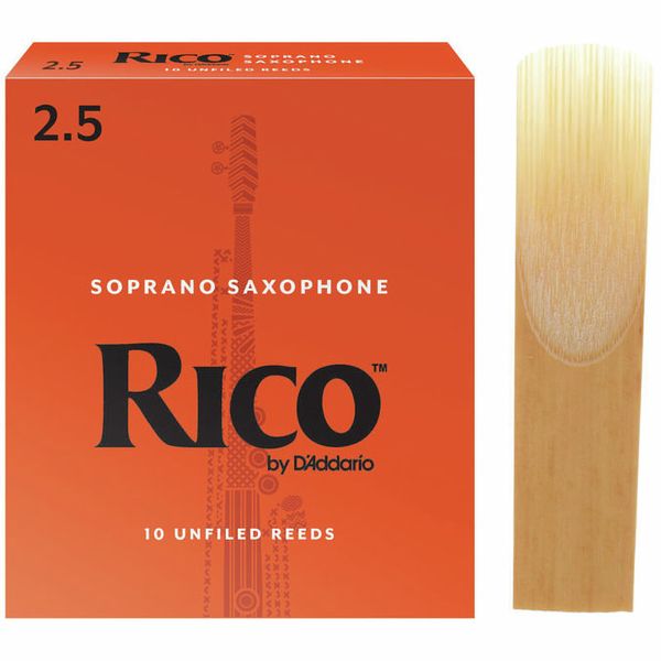 Daddario Woodwinds Rico Soprano Sax 2,5