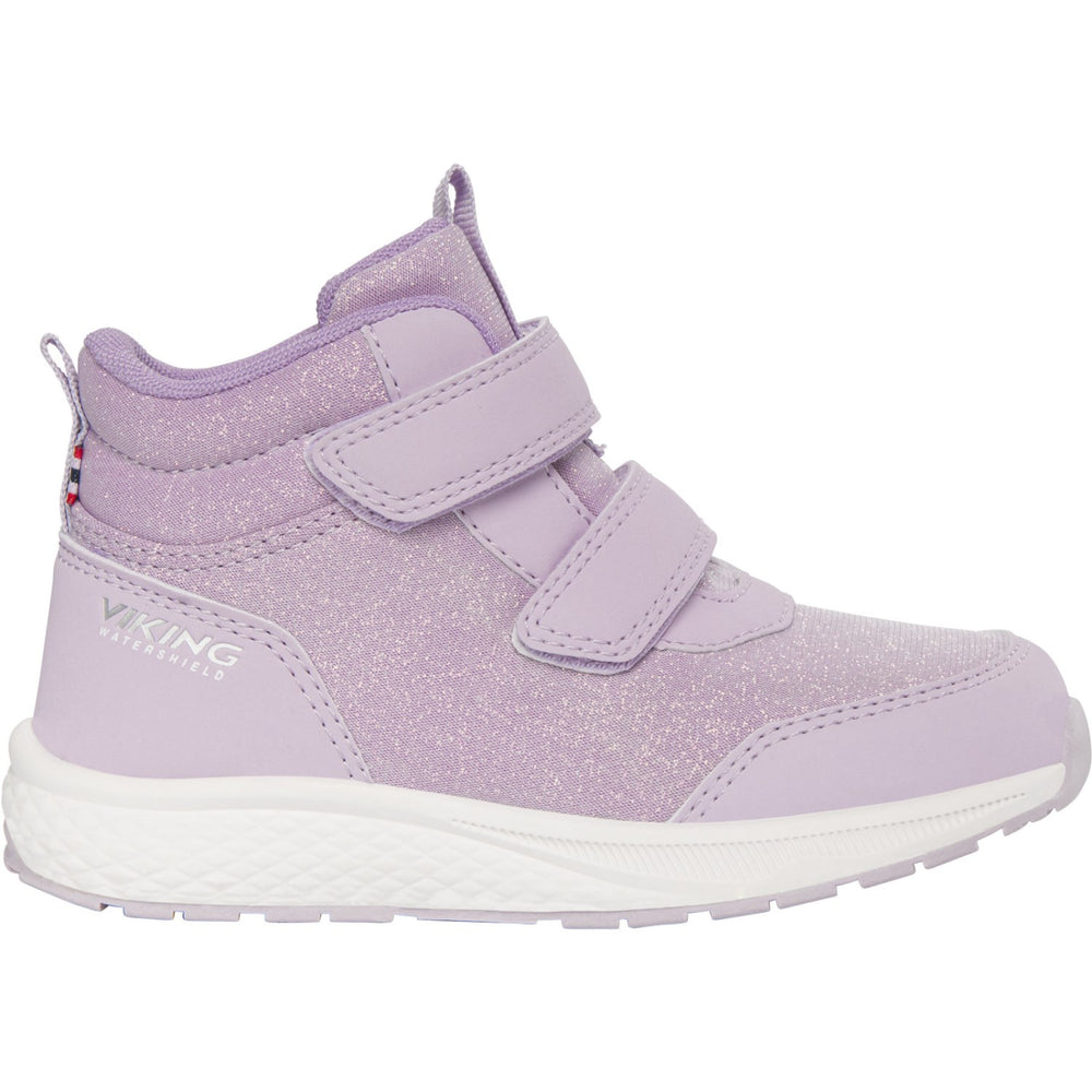 Køb VIKING Lilac Bouncy Glitter Mid WP 2V