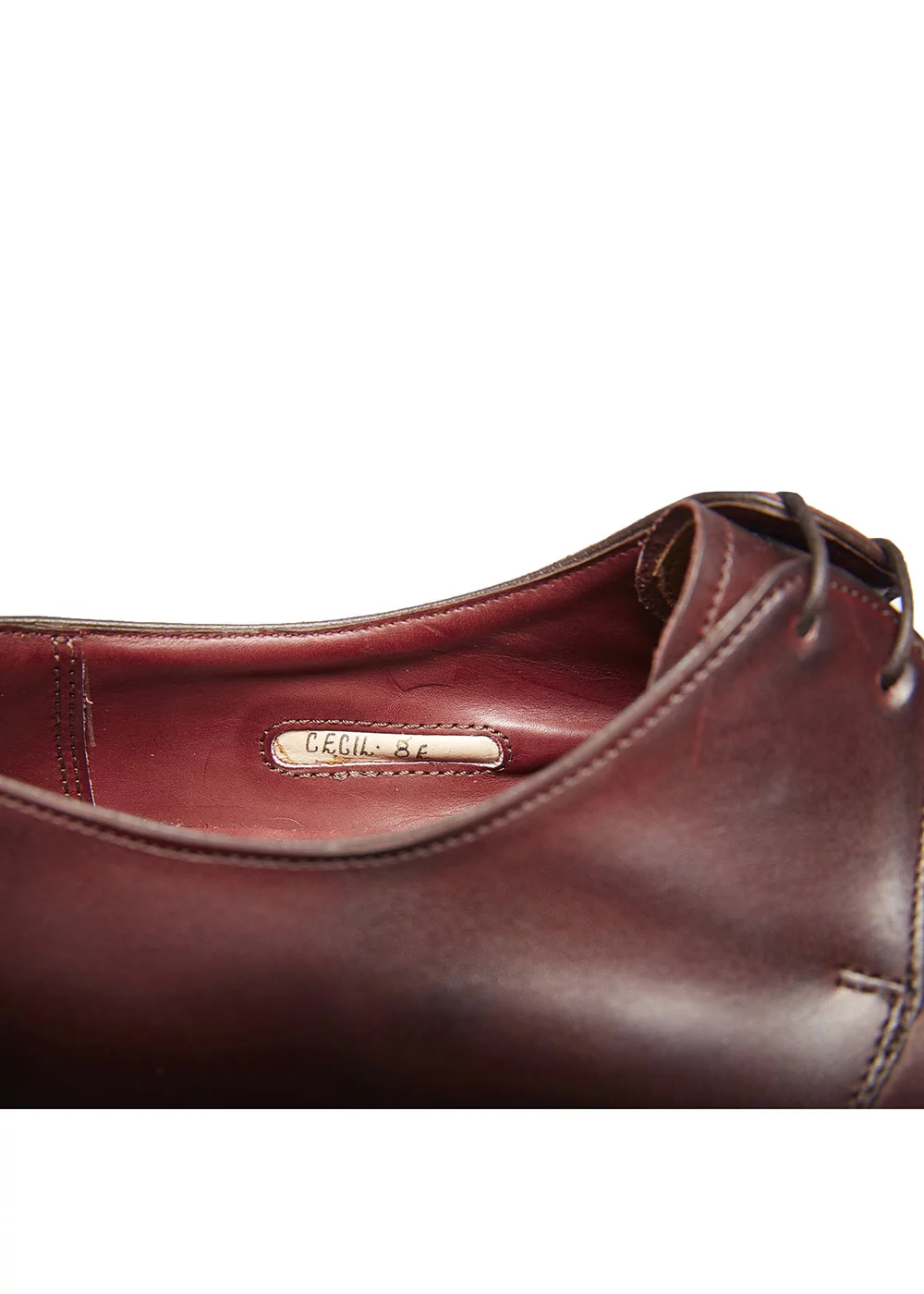 DERBIES CECIL VEAU BORDEAUX
