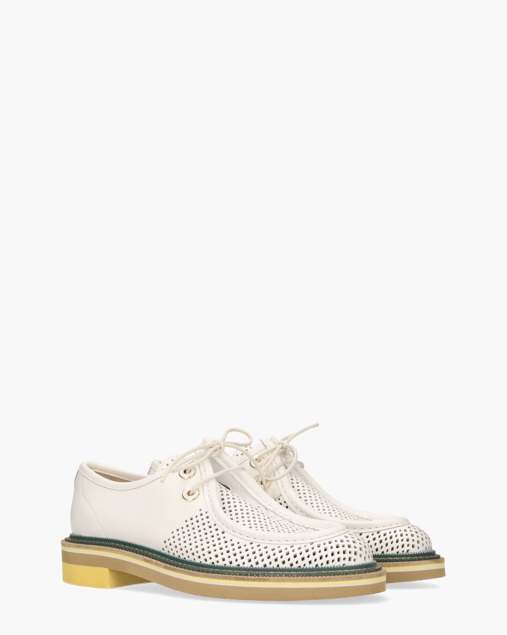 Pertini 32889 Wit Dames Veterschoenen