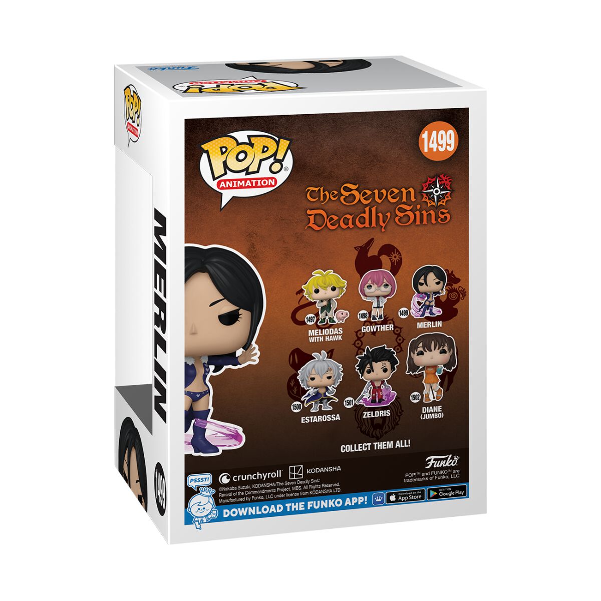 Merlin Vinyl Figurine 1499 | The Seven Deadly Sins Funko Pop!