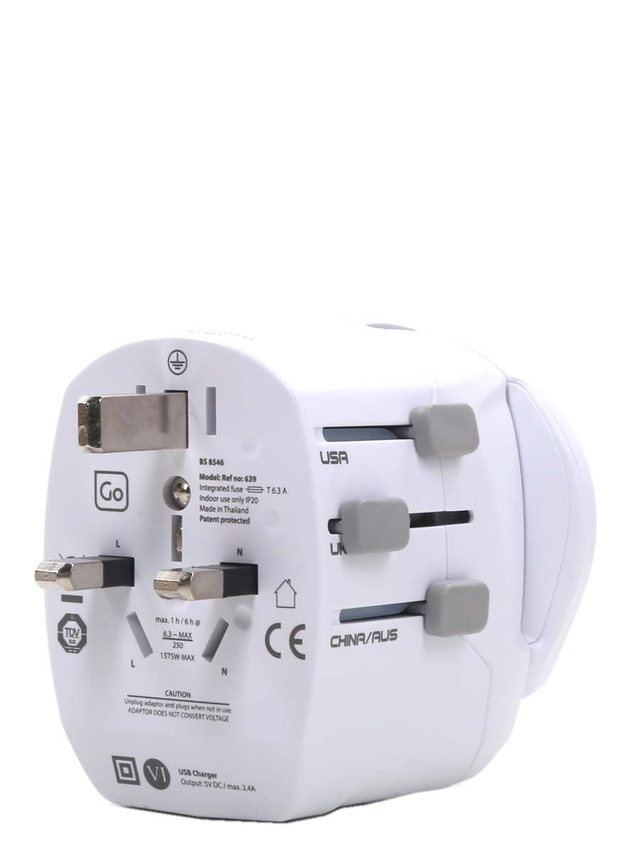 Adaptateur USB Go Travel Electrique Universel