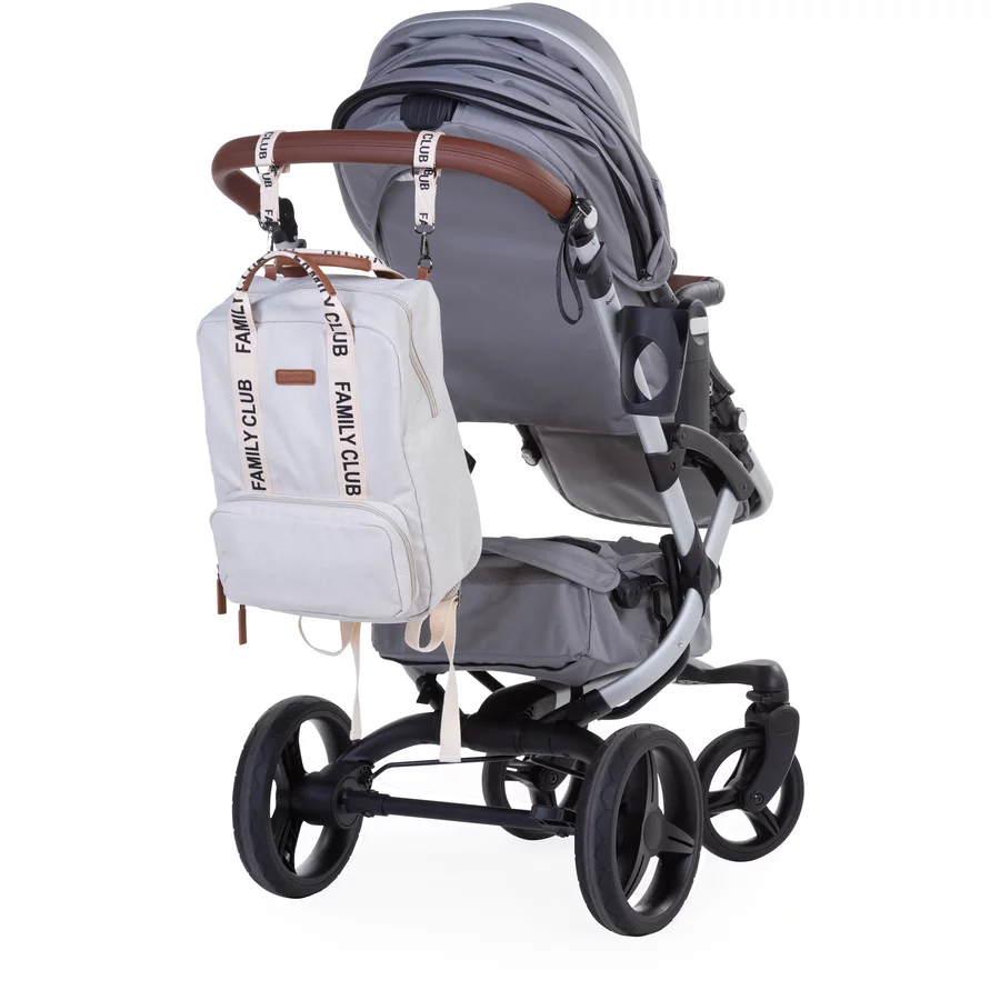CHILDHOME Wickelrucksack Family Club Signatur Off White