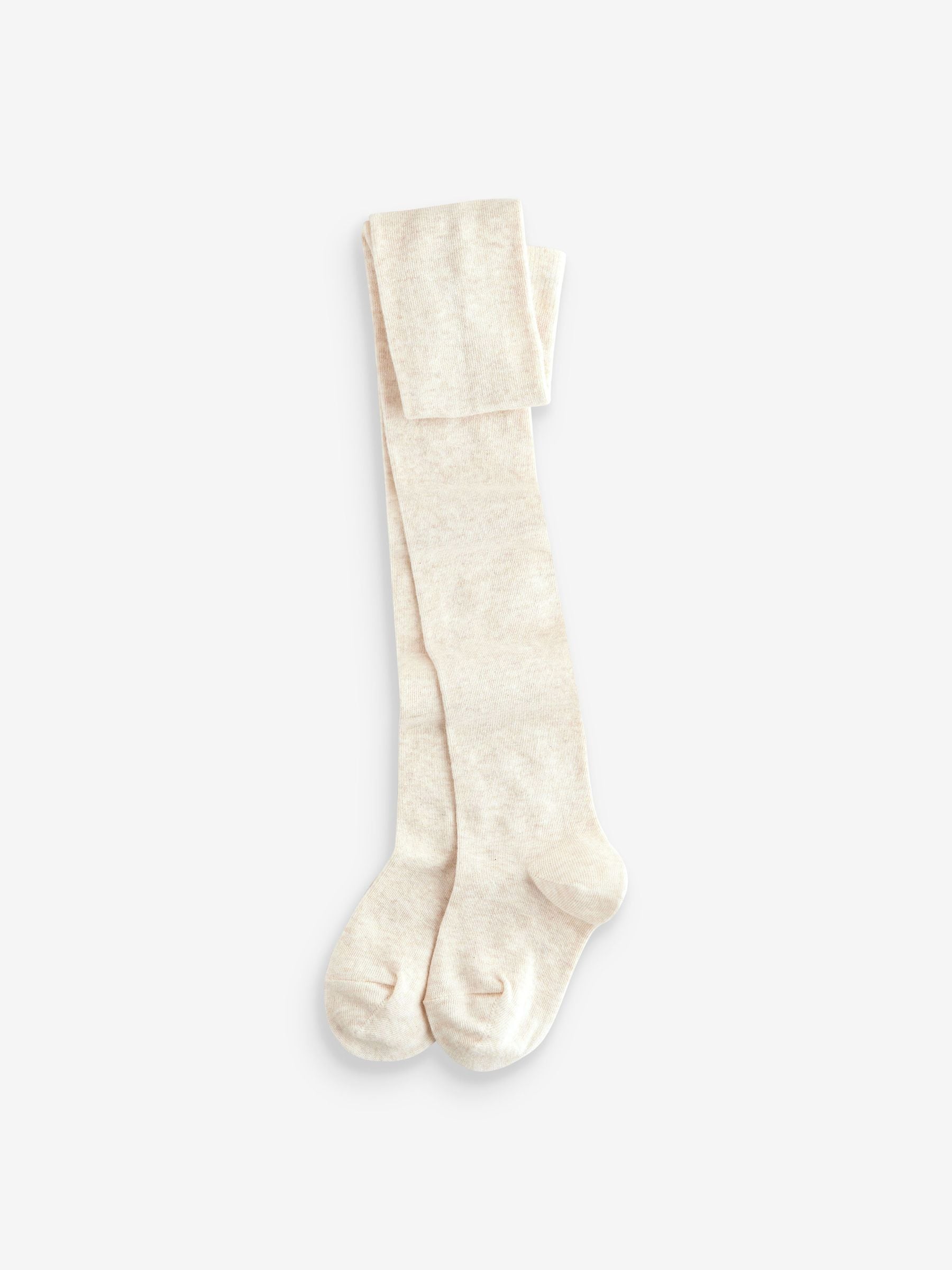 Roze crème en donkergrijs - Set van 3 katoenrijke tights