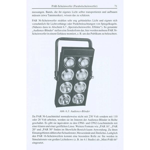 GC Carstensen Verlag Praxisbuch der Lichttechnik