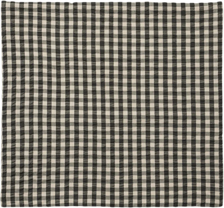 Juna Bæk&Bølge Pudebetræk 63x60 cm sort/sand DK Sort