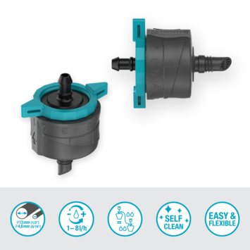 Gardena Micro-Drip-System Reguleerbare einddruppelaar 1-8 liter