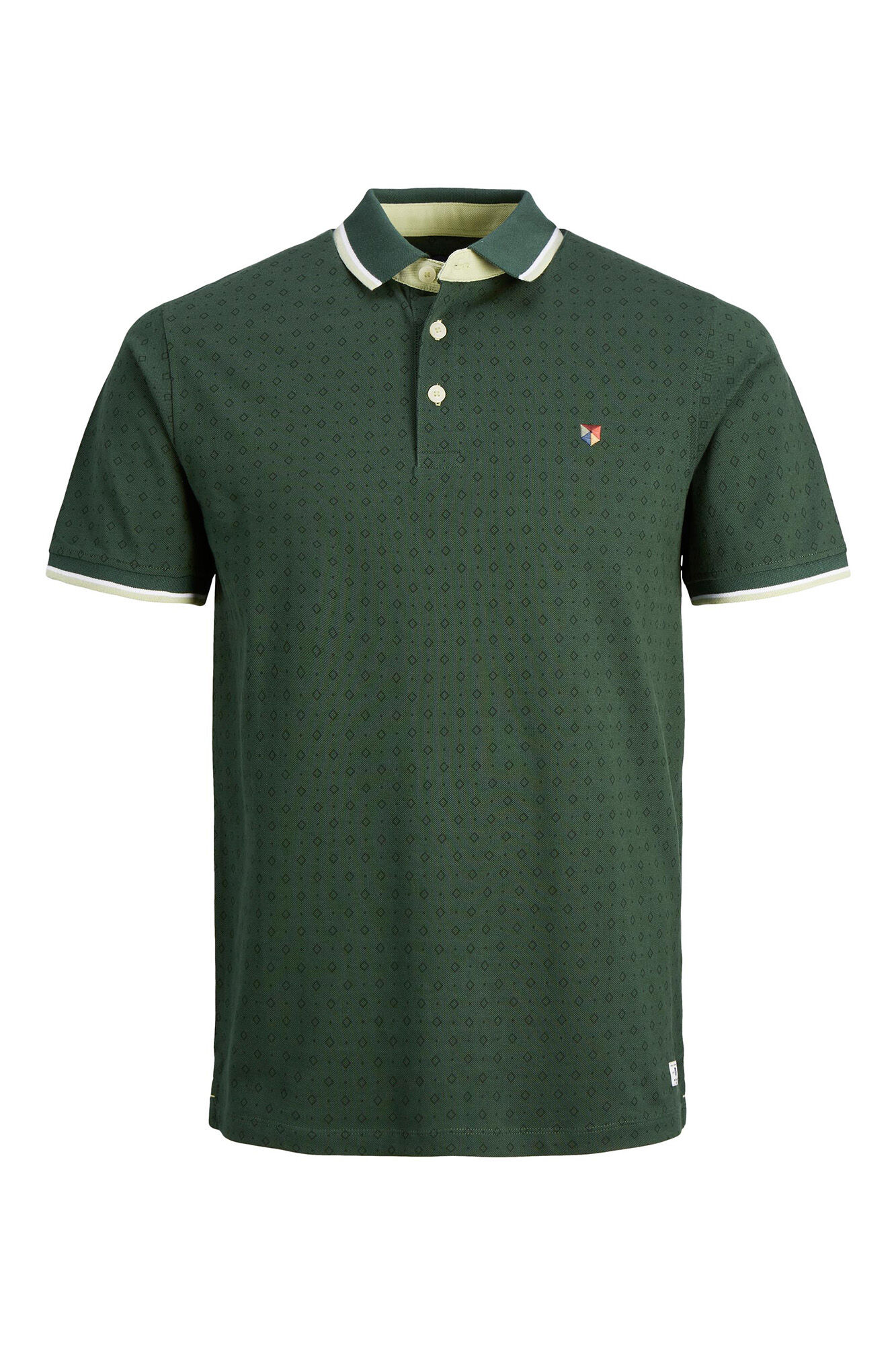 Camisa polo de algodão - Verde
