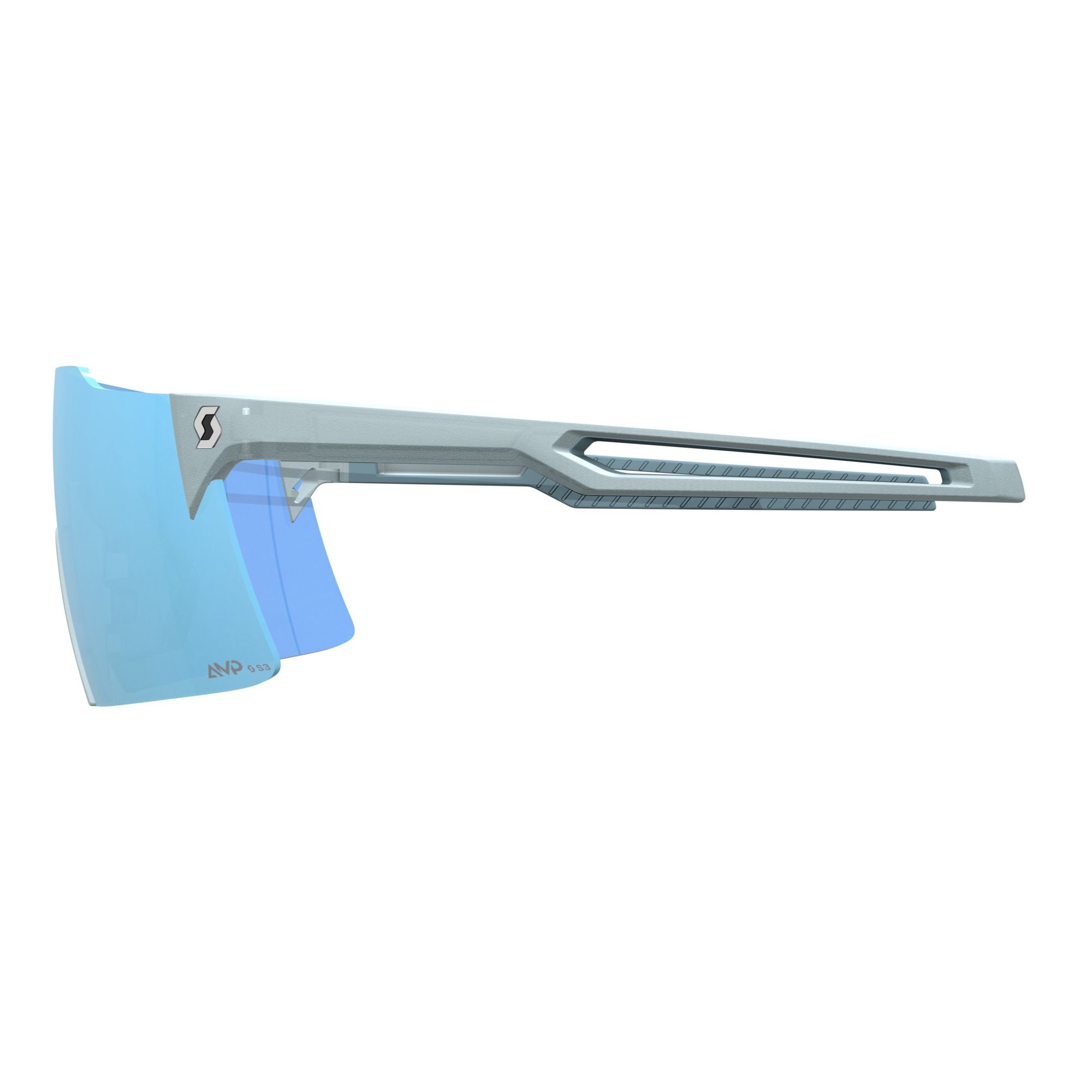 SCOTT Stride cykelbriller morning blue/AMP beryl blue chrome