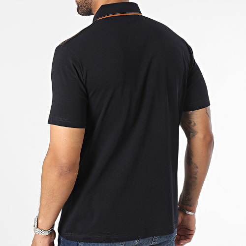Polo Manches Courtes Bleu Marine