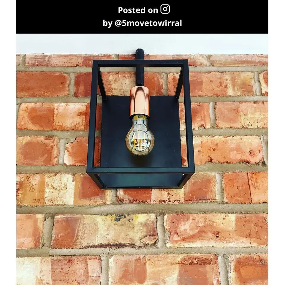 Lucide ARTHUR Wandlamp - Zwart