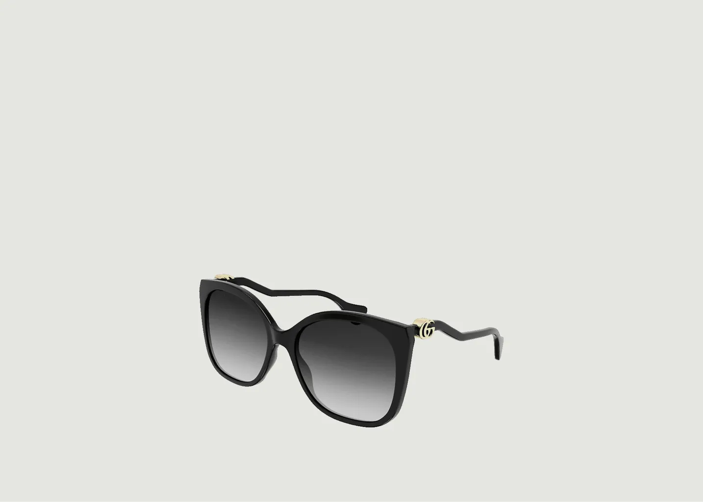 Grandes lunettes de soleil carrées Gucci