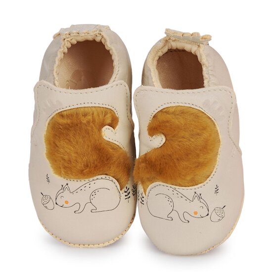Chaussons My Blublu écureuil   Sable        de               Easy Peasy