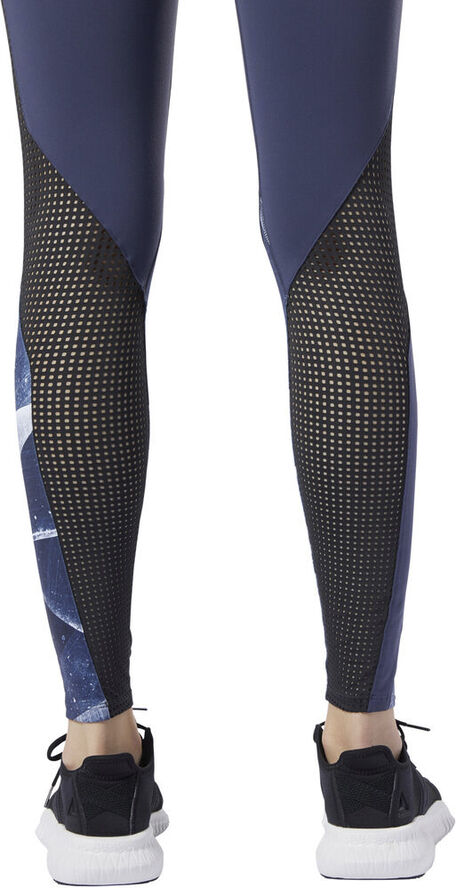 Reebok Lux Tights 2. 0 - Shattered Ice Blå