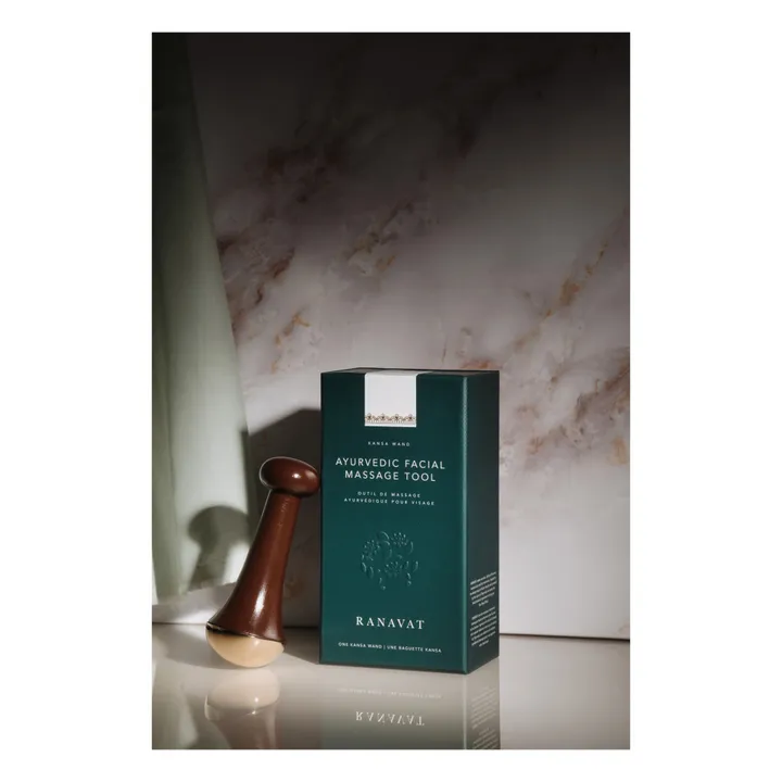 Ranavat Outil de massage visage Kansa Wand