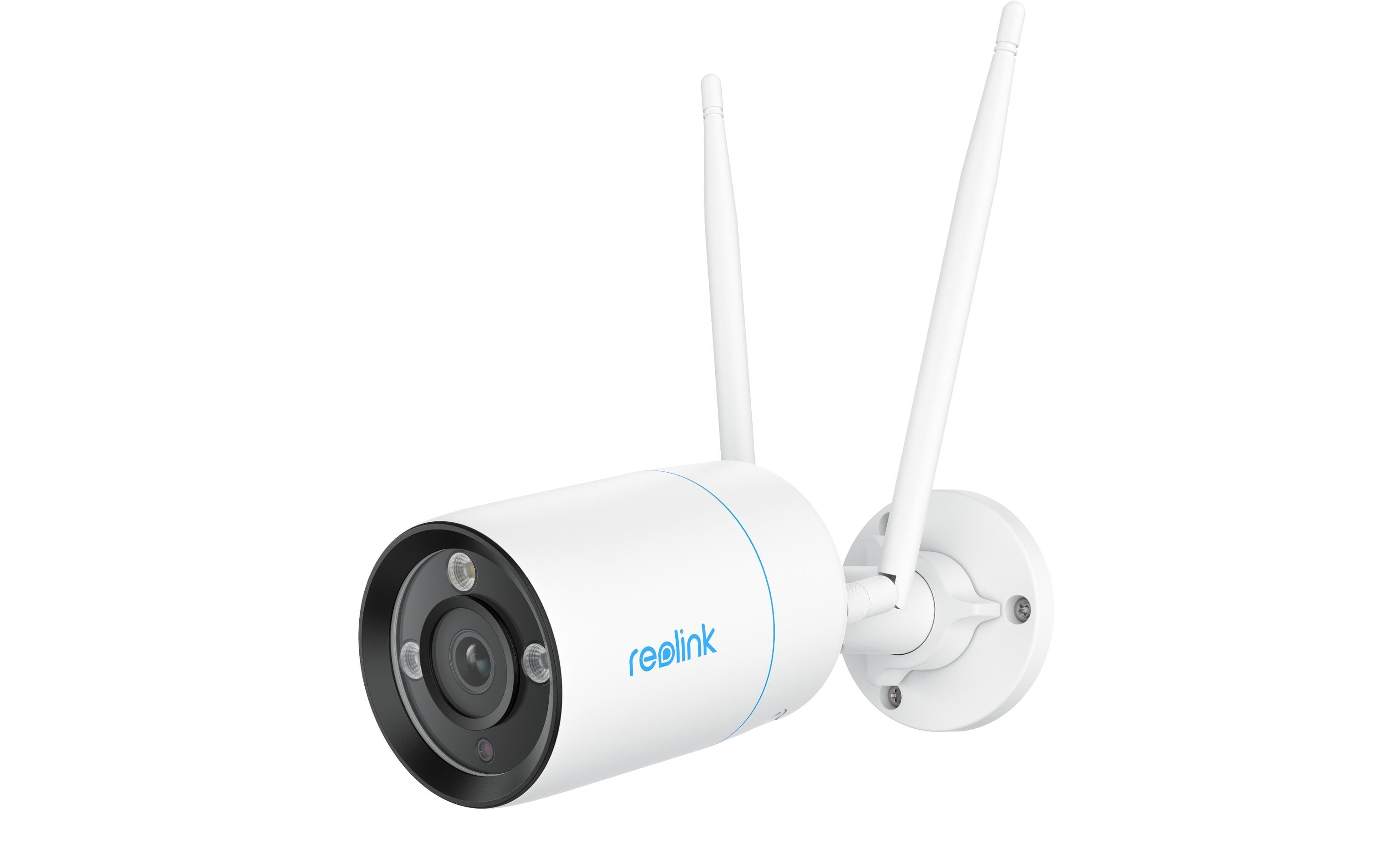 Netzwerkkamera W330 4K Wifi4K Wi-Fi 6 Überwachungskamera, 5/2.4 GHz WLAN Kamera Outdoor mit IP67 Metallgehäuse, Menschen-/Fahrzeug-/Haustiererkennung, Farbnachtsicht, 2-Wege-Audio, 24/7-Aufzeichnung