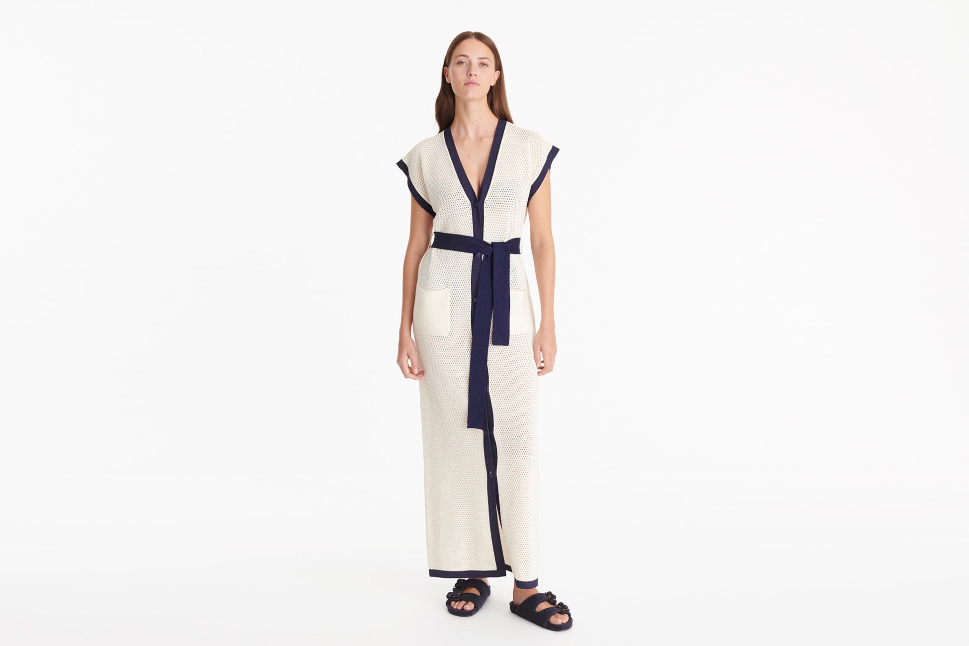 Chavire Robe longue ECRU E25