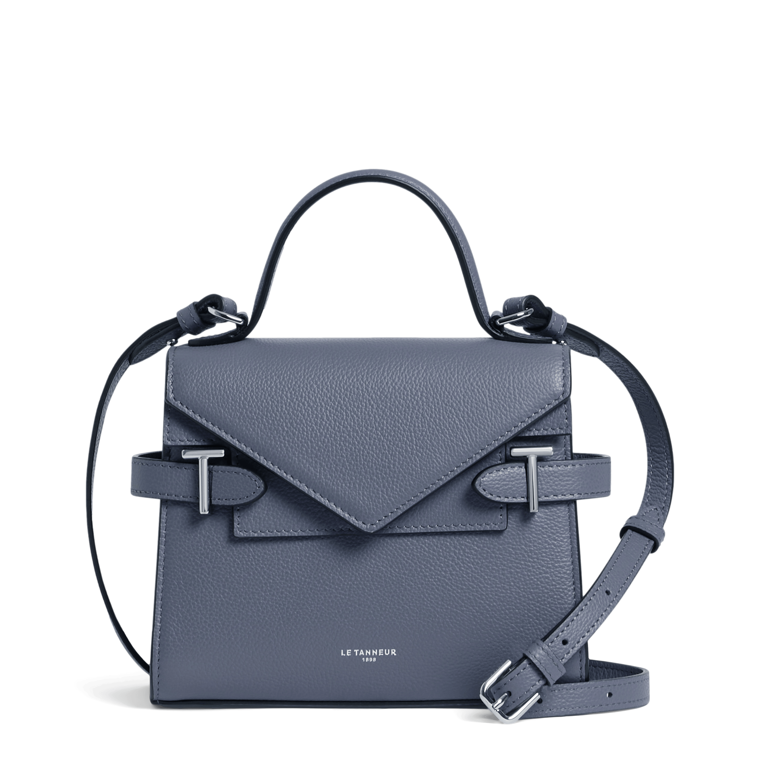 EMILIE - Sac à main en cuir | Bleu