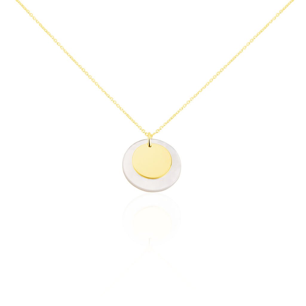 Collier Abani Or Jaune Nacre