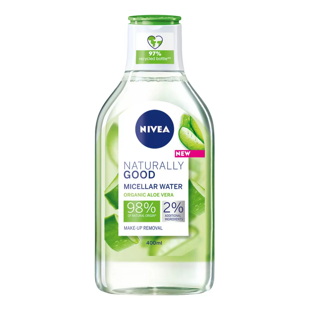 Nivea Naturally Good Micellar Water - 400 ml.