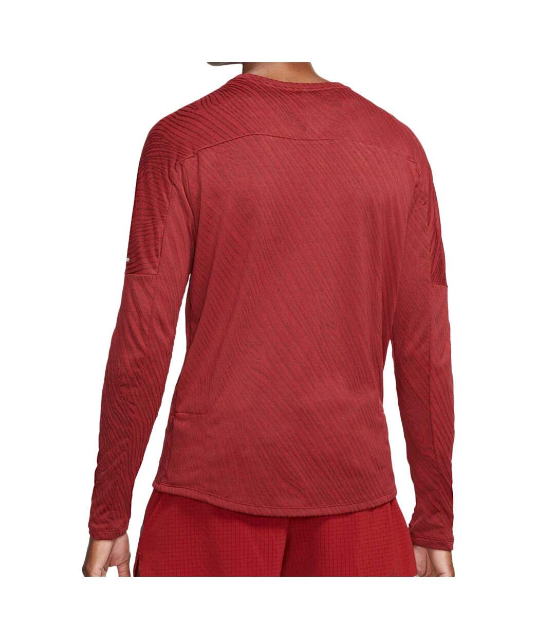 T-Shirt Rouge Homme Nike Element Trail