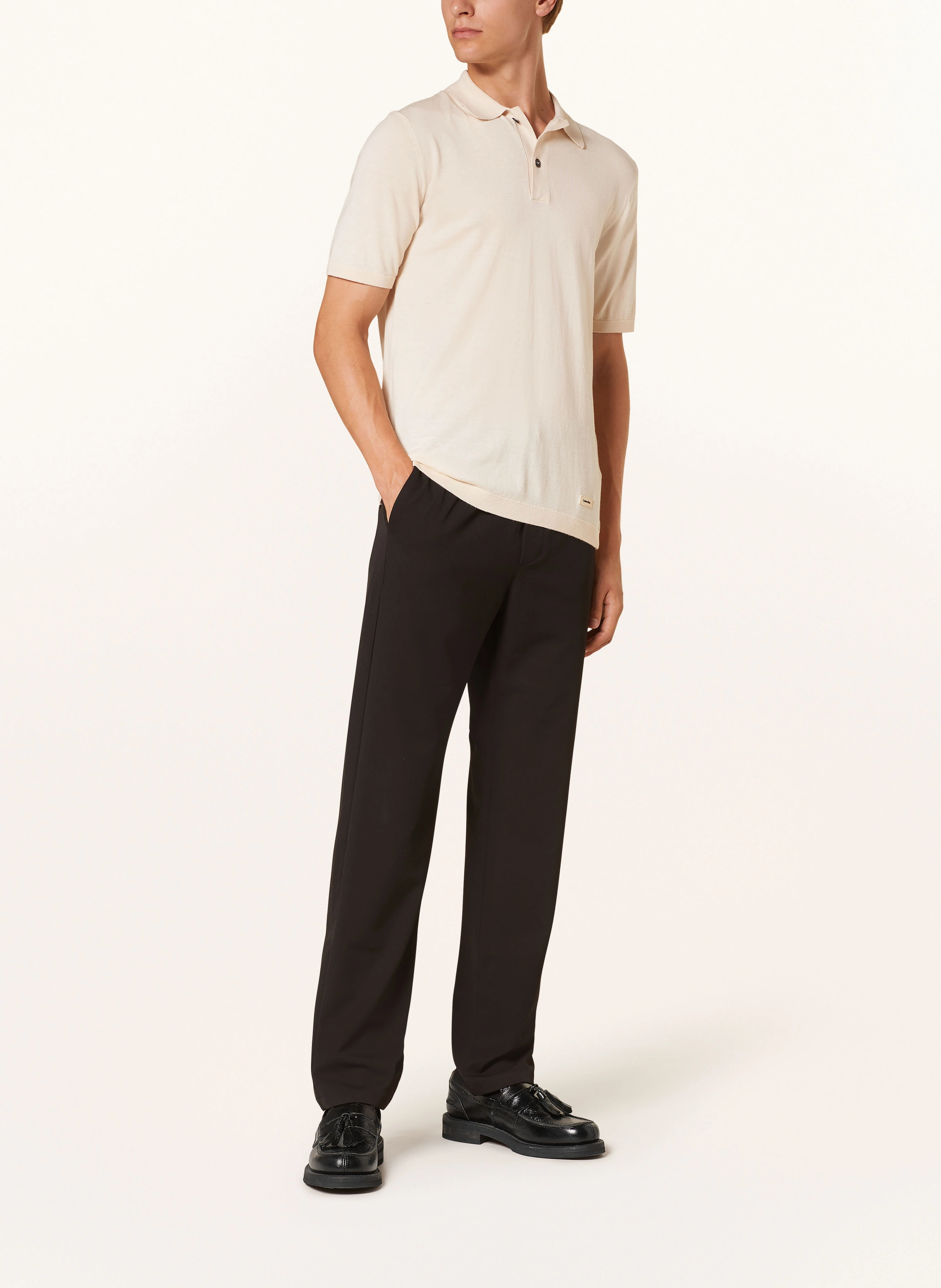 Calvin Klein Strick-Poloshirt