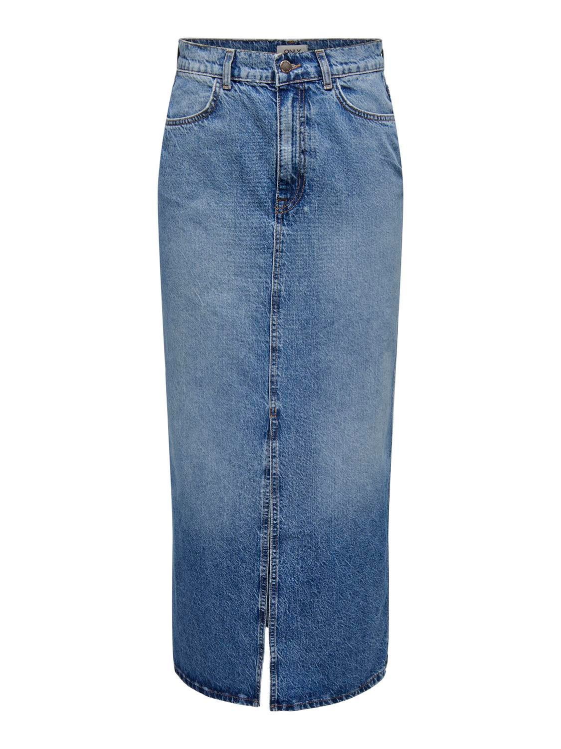 ONLCILLA Jeansrock Medium Blue Denim
