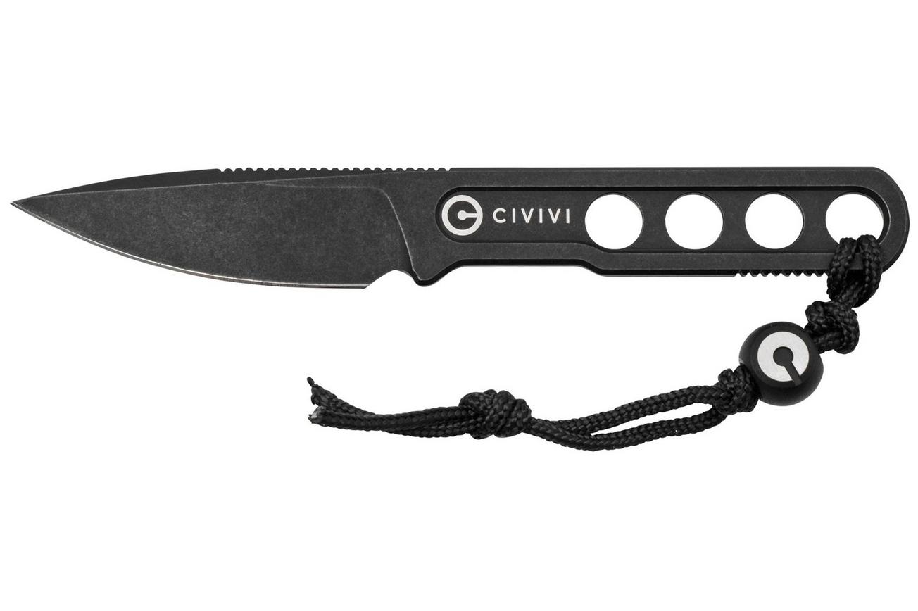 Civivi Circulus C22012-1, Black Stonewashed 10Cr15CoMoV nekmes, Ostap Hel design